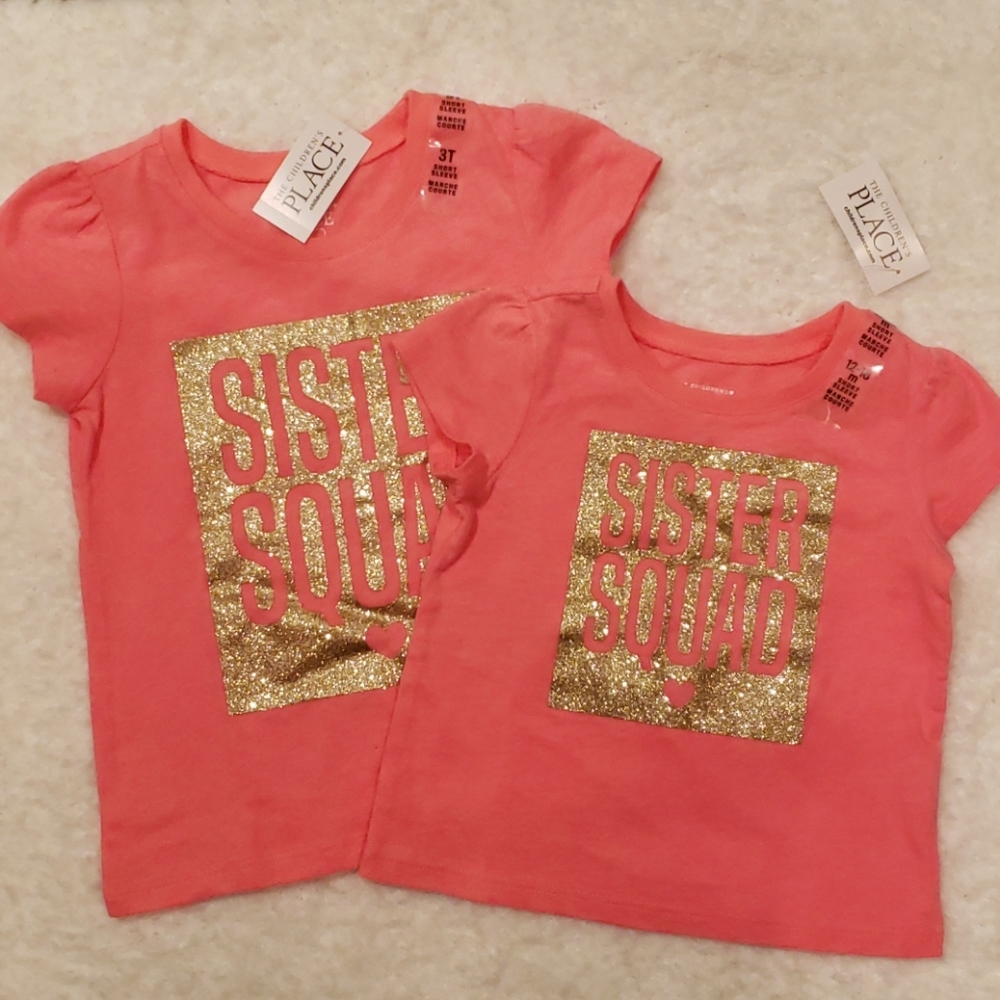 🆕️Set of sister squad shirts
